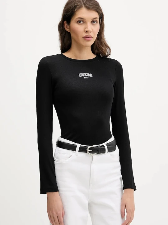 Zdjęcie produktu Guess Jeans longsleeve czarny
