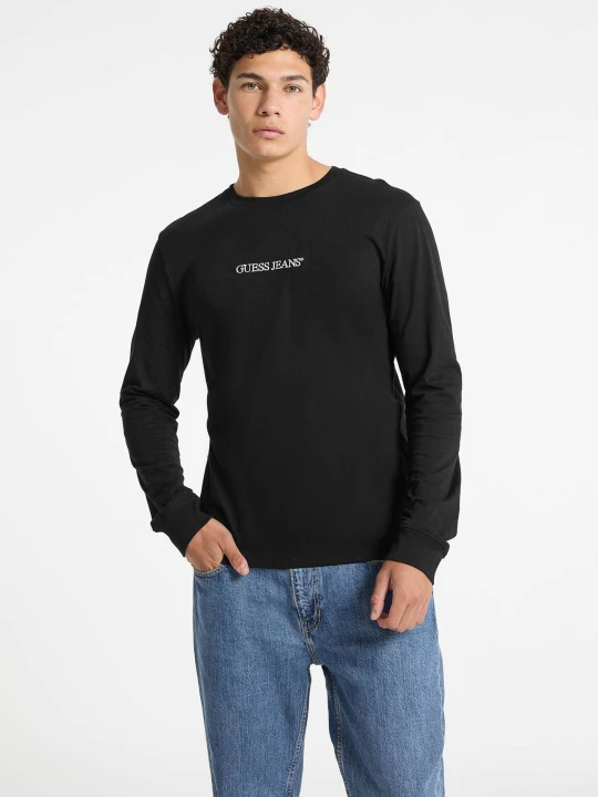 Zdjęcie produktu Guess Jeans Longsleeve | Regular Fit czarny