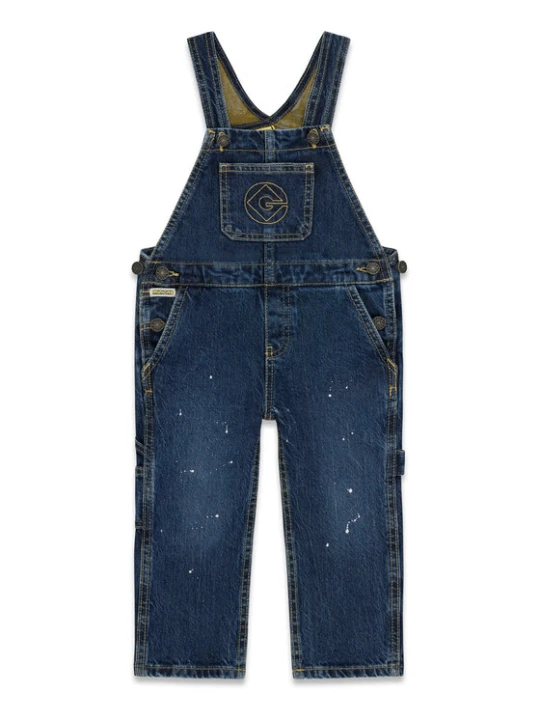 Zdjęcie produktu Guess Jeans Ogrodniczki N6YA08 D2276 Granatowy Regular Fit