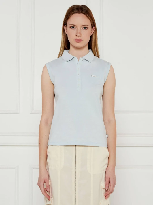 Zdjęcie produktu Guess Jeans Polo COLLAR | Slim Fit błękitny