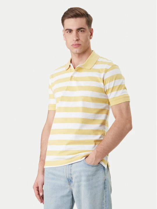Zdjęcie produktu Guess Jeans Polo M6GP00 KCOT1 Żółty Regular Fit