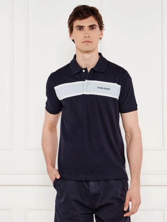 Zdjęcie produktu Guess Jeans Polo | Regular Fit granatowy