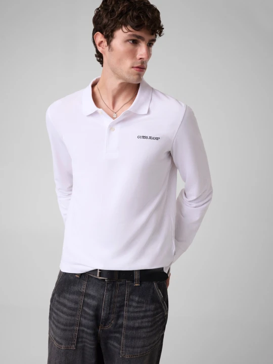 Zdjęcie produktu Guess Jeans Polo | Regular Fit biały