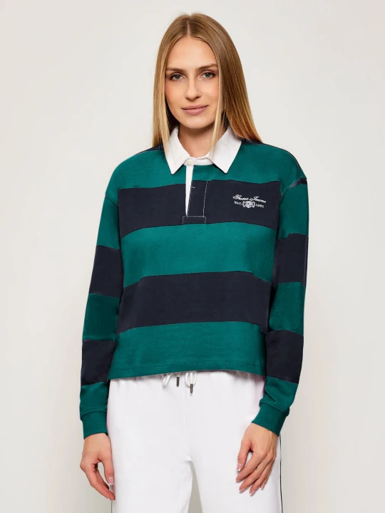 Zdjęcie produktu Guess Jeans Polo RUGBY | Loose fit morski