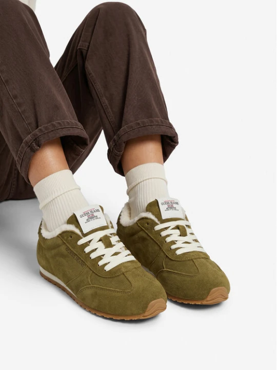 Zdjęcie produktu Guess Jeans Sneakersy EO-GSJ0126 Khaki