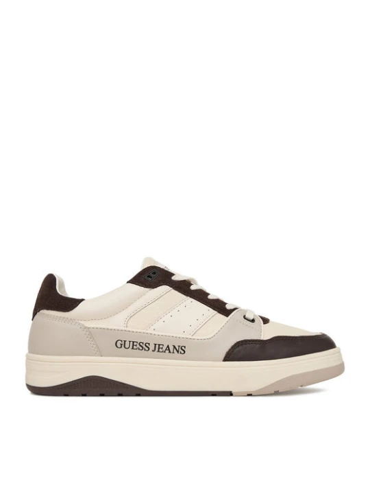 Zdjęcie produktu Guess Jeans Sneakersy EO-TEKSAS-01 126AM Écru Kremowy