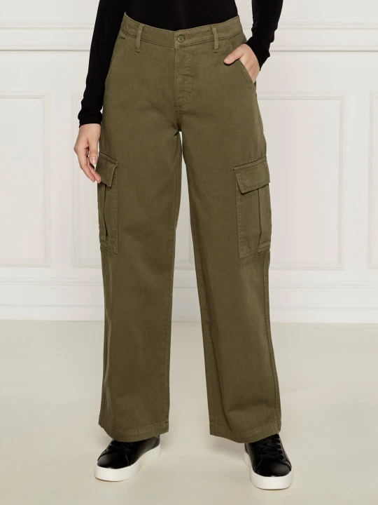 Zdjęcie produktu Guess Jeans Spodnie cargo | Relaxed fit khaki
