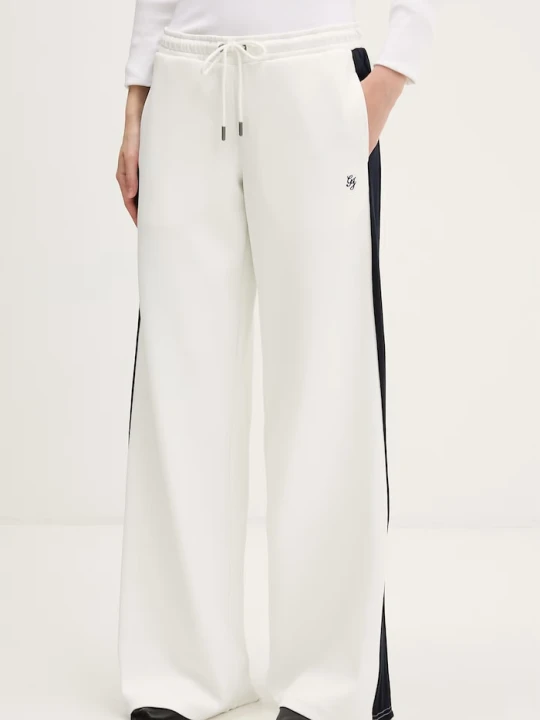 Zdjęcie produktu Guess Jeans spodnie dresowe damskie biały