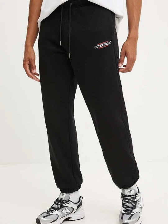 Zdjęcie produktu Guess Jeans spodnie dresowe czarny