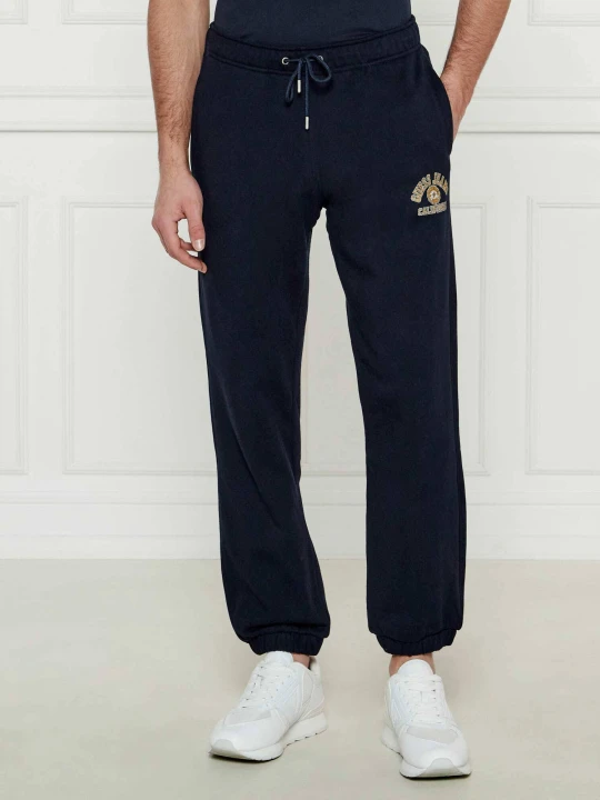 Zdjęcie produktu Guess Jeans Spodnie dresowe | Regular Fit granatowy