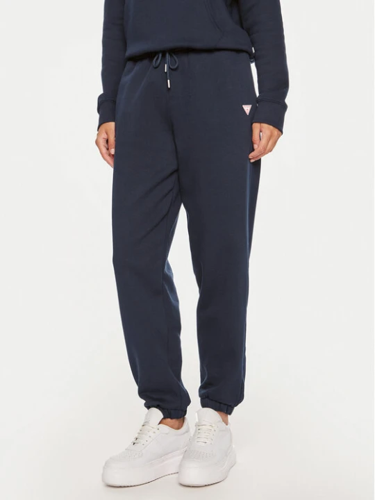 Zdjęcie produktu Guess Jeans Spodnie dresowe W4YB33 KC811 Granatowy Regular Fit