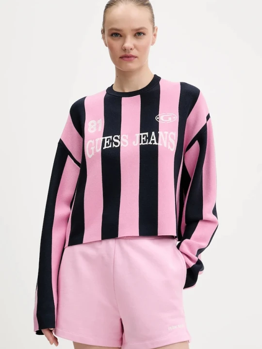 Zdjęcie produktu Guess Jeans sweter różowy
