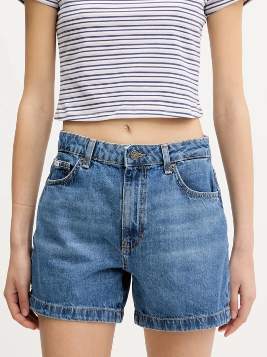 Zdjęcie produktu Guess Jeans szorty jeansowe niebieski
