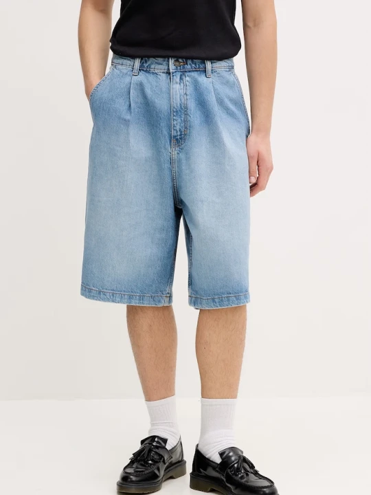 Zdjęcie produktu Guess Jeans szorty męskie jeansowe niebieski