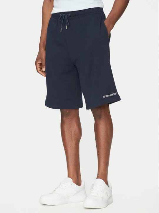 Zdjęcie produktu Guess Jeans Szorty sportowe M5GD49 KCPR1 Granatowy Regular Fit
