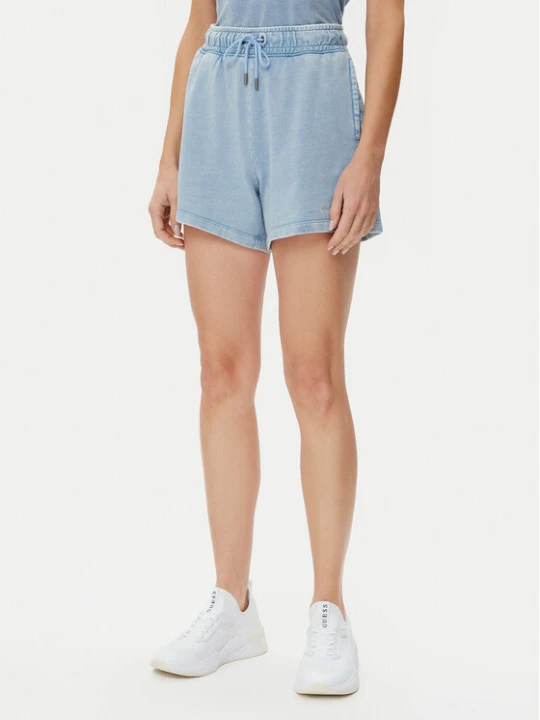 Zdjęcie produktu Guess Jeans Szorty sportowe W5GD0N KCTJ1 Niebieski Relaxed Fit