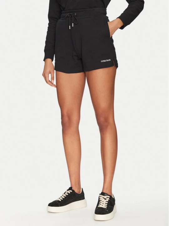 Zdjęcie produktu Guess Jeans Szorty sportowe W5GD0O K68I4 Czarny Relaxed Fit