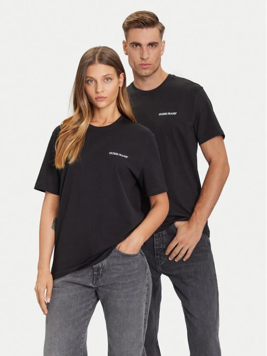 Zdjęcie produktu Guess Jeans T-Shirt M5BI78 K8FQ4 Czarny Regular Fit