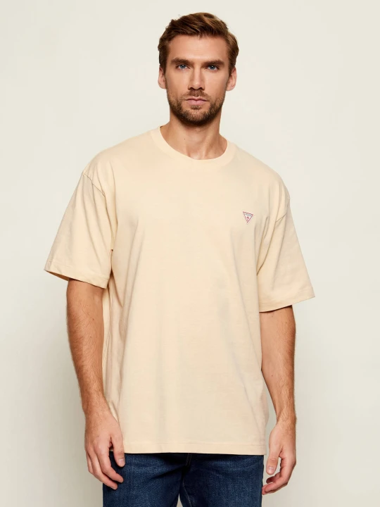 Zdjęcie produktu Guess Jeans T-shirt | Oversize fit beżowy