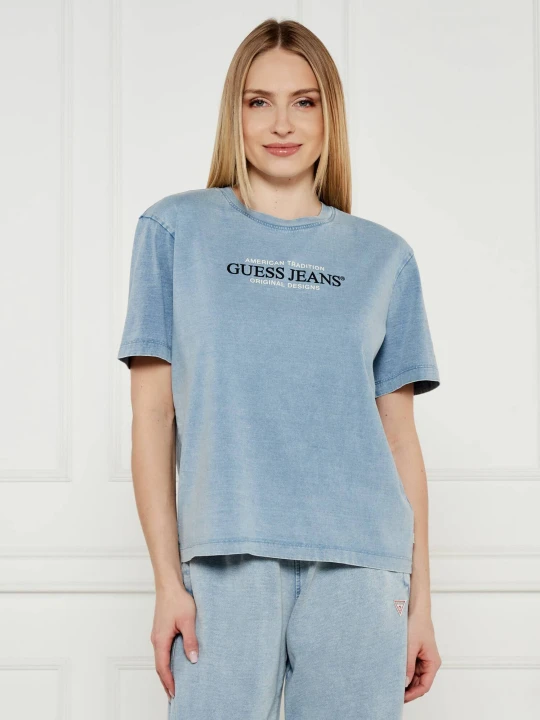Zdjęcie produktu Guess Jeans T-shirt | Oversize fit niebieski