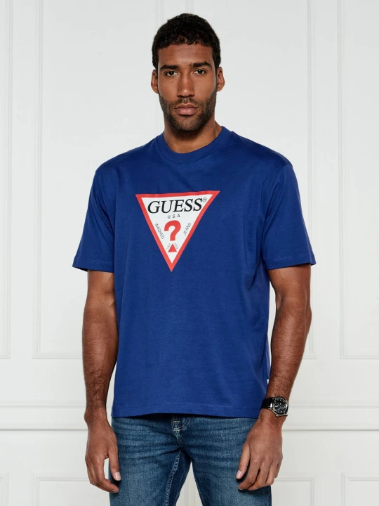 Zdjęcie produktu Guess Jeans T-shirt | Oversize fit niebieski