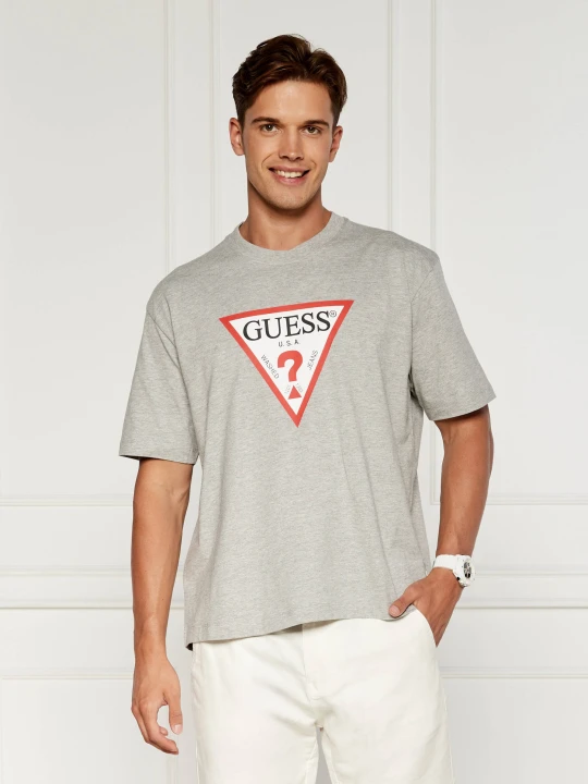 Zdjęcie produktu Guess Jeans T-shirt | Oversize fit szary