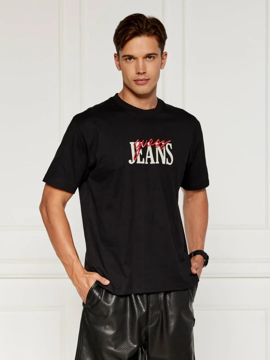 Zdjęcie produktu Guess Jeans T-shirt | Oversize fit czarny