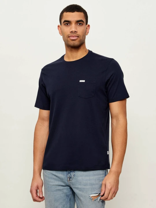 Zdjęcie produktu Guess Jeans T-shirt | Regular Fit granatowy