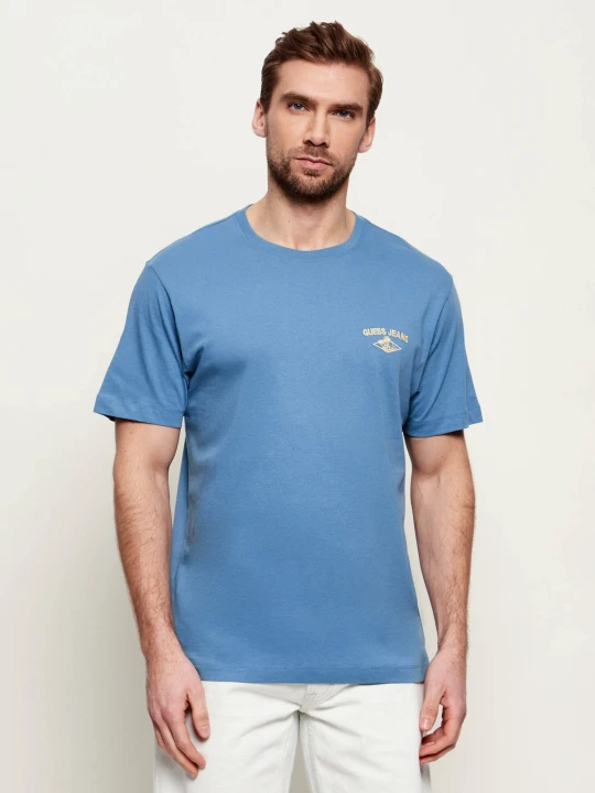Zdjęcie produktu Guess Jeans T-shirt | Regular Fit niebieski