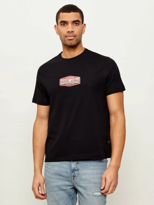Zdjęcie produktu Guess Jeans T-shirt | Regular Fit czarny