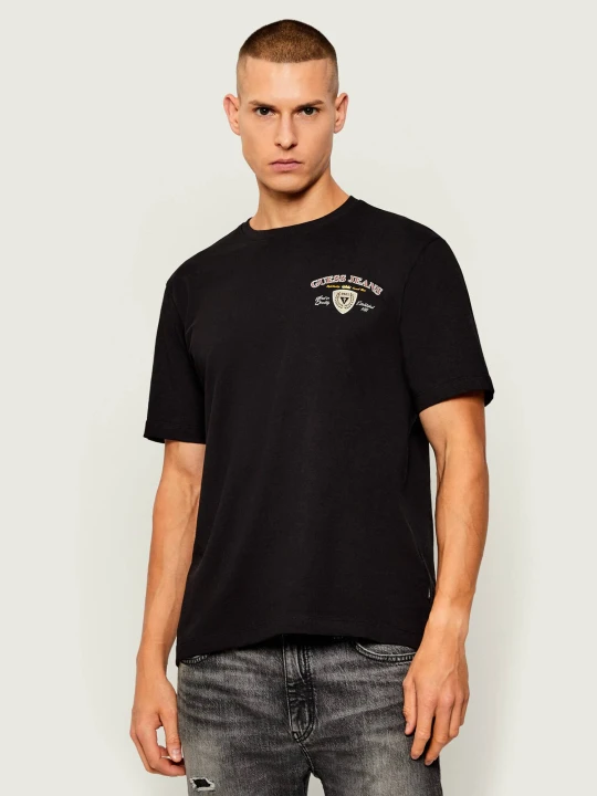Zdjęcie produktu Guess Jeans T-shirt | Regular Fit czarny