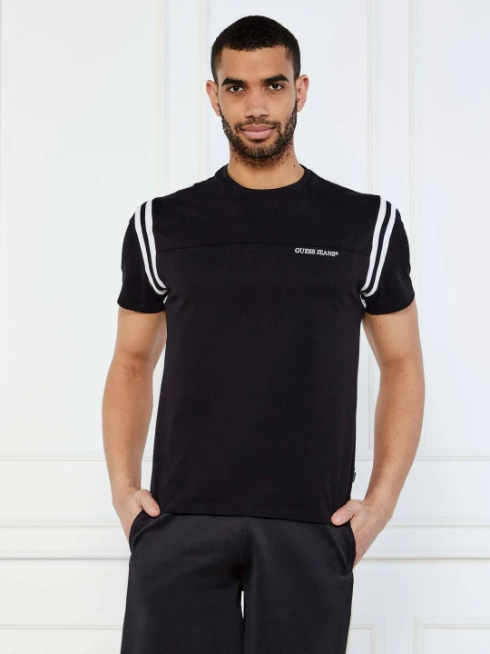Zdjęcie produktu Guess Jeans T-shirt | Regular Fit czarny