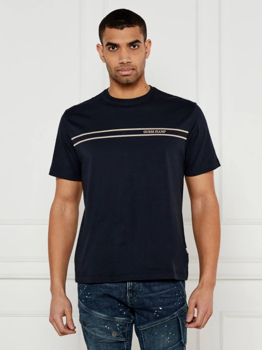 Zdjęcie produktu Guess Jeans T-shirt | Regular Fit granatowy