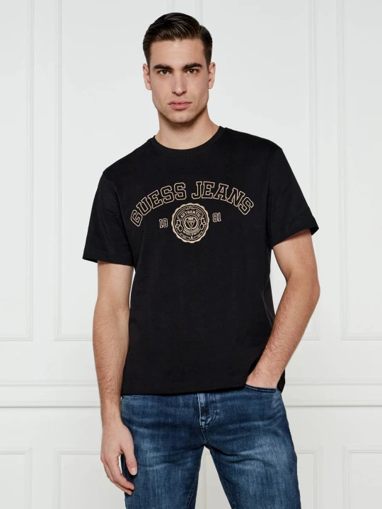 Zdjęcie produktu Guess Jeans T-shirt | Regular Fit czarny
