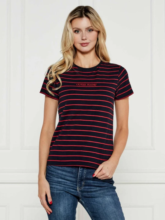 Zdjęcie produktu Guess Jeans T-shirt | Regular Fit granatowy