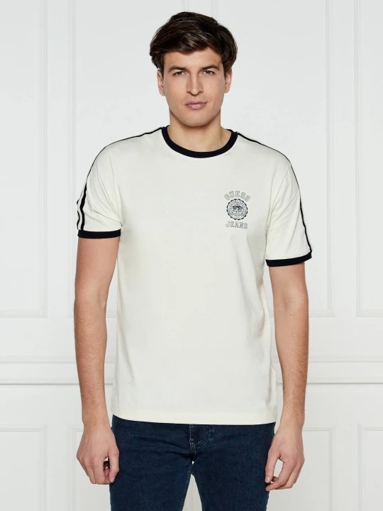 Zdjęcie produktu Guess Jeans T-shirt | Regular Fit ecru