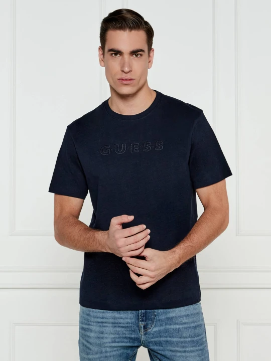 Zdjęcie produktu Guess Jeans T-shirt | Regular Fit granatowy