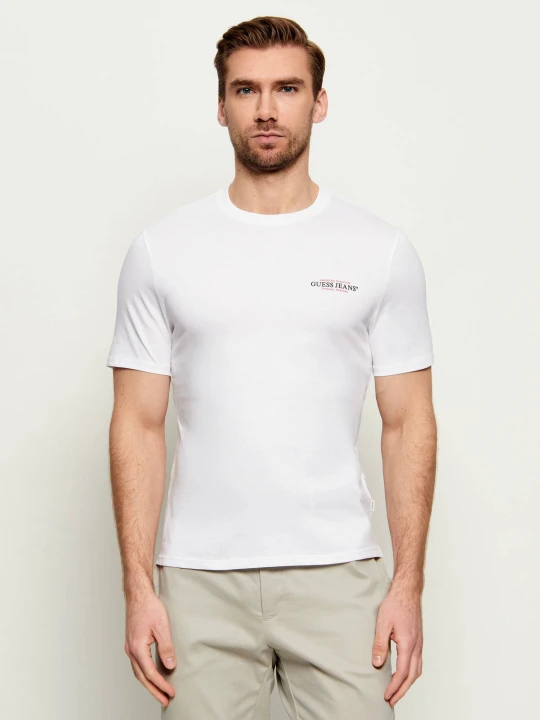 Zdjęcie produktu Guess Jeans T-shirt | Slim Fit biały