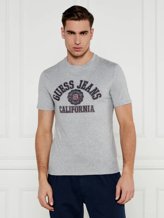 Zdjęcie produktu Guess Jeans T-shirt | Slim Fit szary