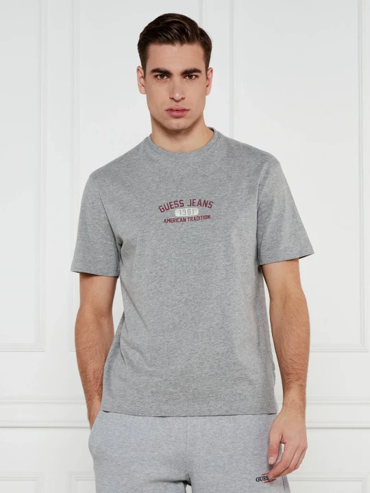 Zdjęcie produktu Guess Jeans T-shirt | Slim Fit szary