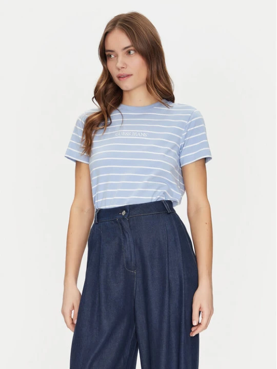Zdjęcie produktu Guess Jeans T-Shirt W4BI53 KCIE1 Kolorowy Regular Fit