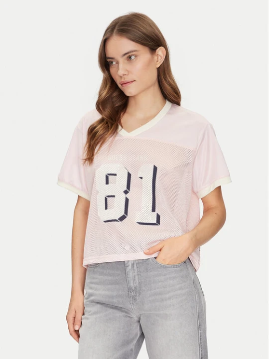 Zdjęcie produktu Guess Jeans T-Shirt W5GI59 KCTE2 Beżowy Regular Fit