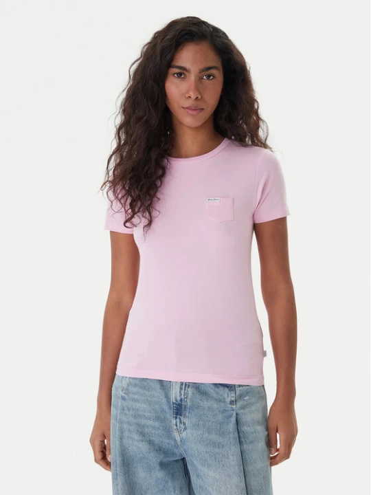Zdjęcie produktu Guess Jeans T-Shirt W5RI52 J1314 Różowy Regular Fit