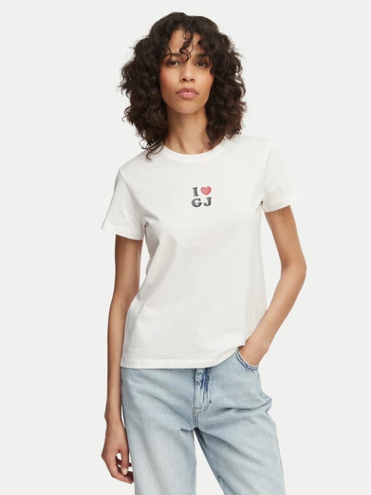 Zdjęcie produktu Guess Jeans T-Shirt W6GI45 K8HM0 Biały Regular Fit
