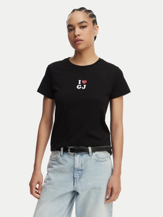 Zdjęcie produktu Guess Jeans T-Shirt W6GI45 K8HM0 Regular Fit Czarny