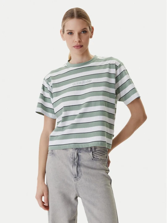 Zdjęcie produktu Guess Jeans T-Shirt W6RI19 K8HM0 Kolorowy Regular Fit