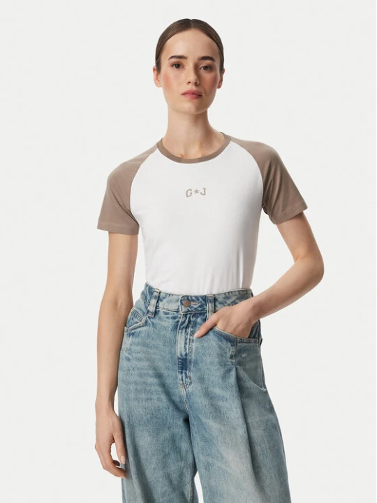 Zdjęcie produktu Guess Jeans T-Shirt W6YI04 K3637 Biały Regular Fit