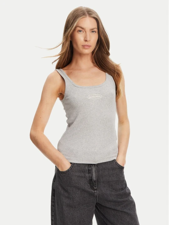 Zdjęcie produktu Guess Jeans Top W5YP35 KA0H1 Szary Regular Fit
