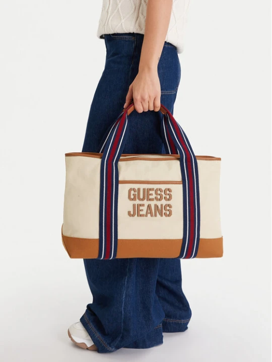 Zdjęcie produktu Guess Jeans Torba M5BZ92 WL970 Kremowy
