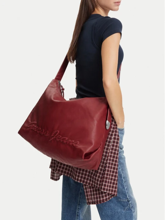 Zdjęcie produktu Guess Jeans Torebka CEO-GUESS-XC-007-10 Czerwony ciemny